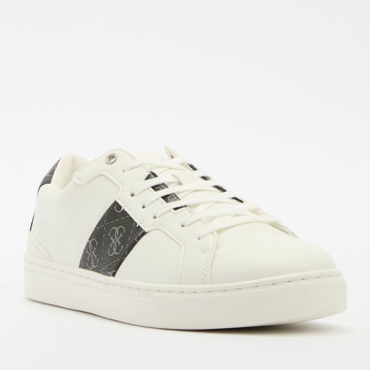 

Кеды мужские Guess FMTTOGELL12 белые 43 EU, Белый, FMTTOGELL12