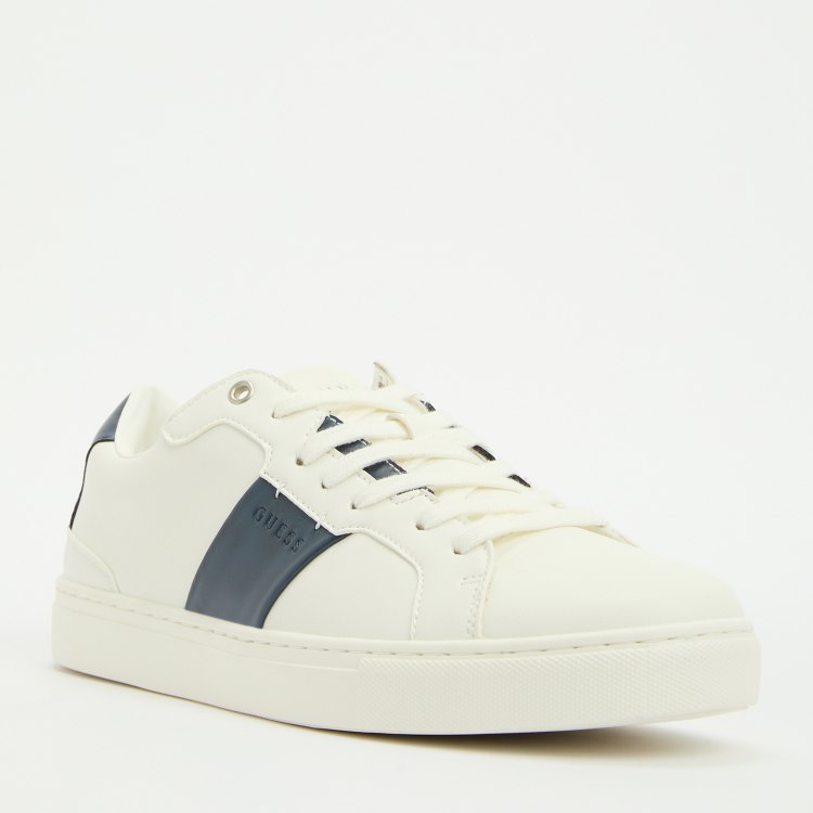 

Кеды мужские Guess FMTTODELE12 белые 44 EU, Белый, FMTTODELE12