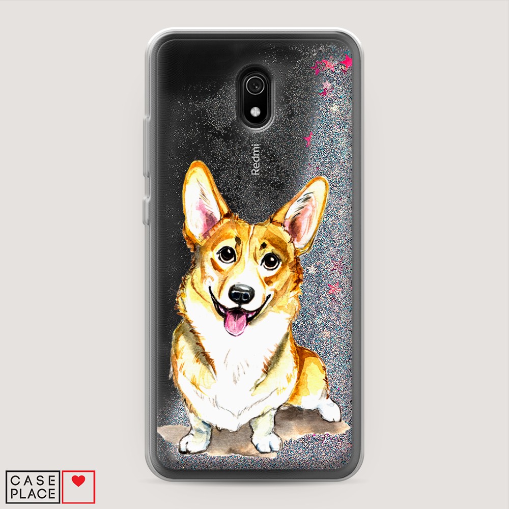 

Чехол Awog на Xiaomi Redmi 8A "Малыш корги", Разноцветный, 37291-1