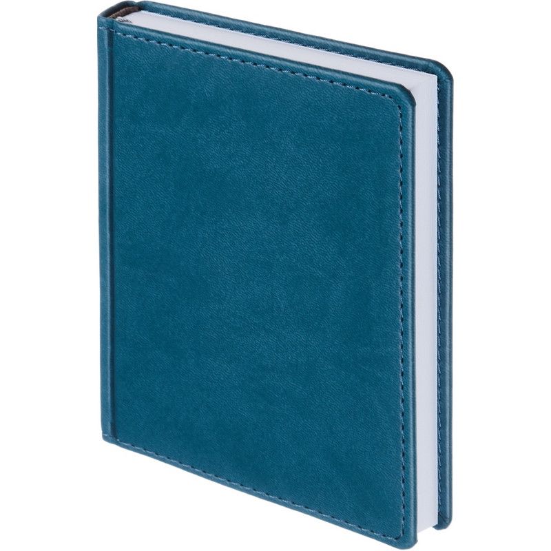 

Ежедневник недатированный ATTACHE Сиам бирюзовый,А6,110х155мм,176л