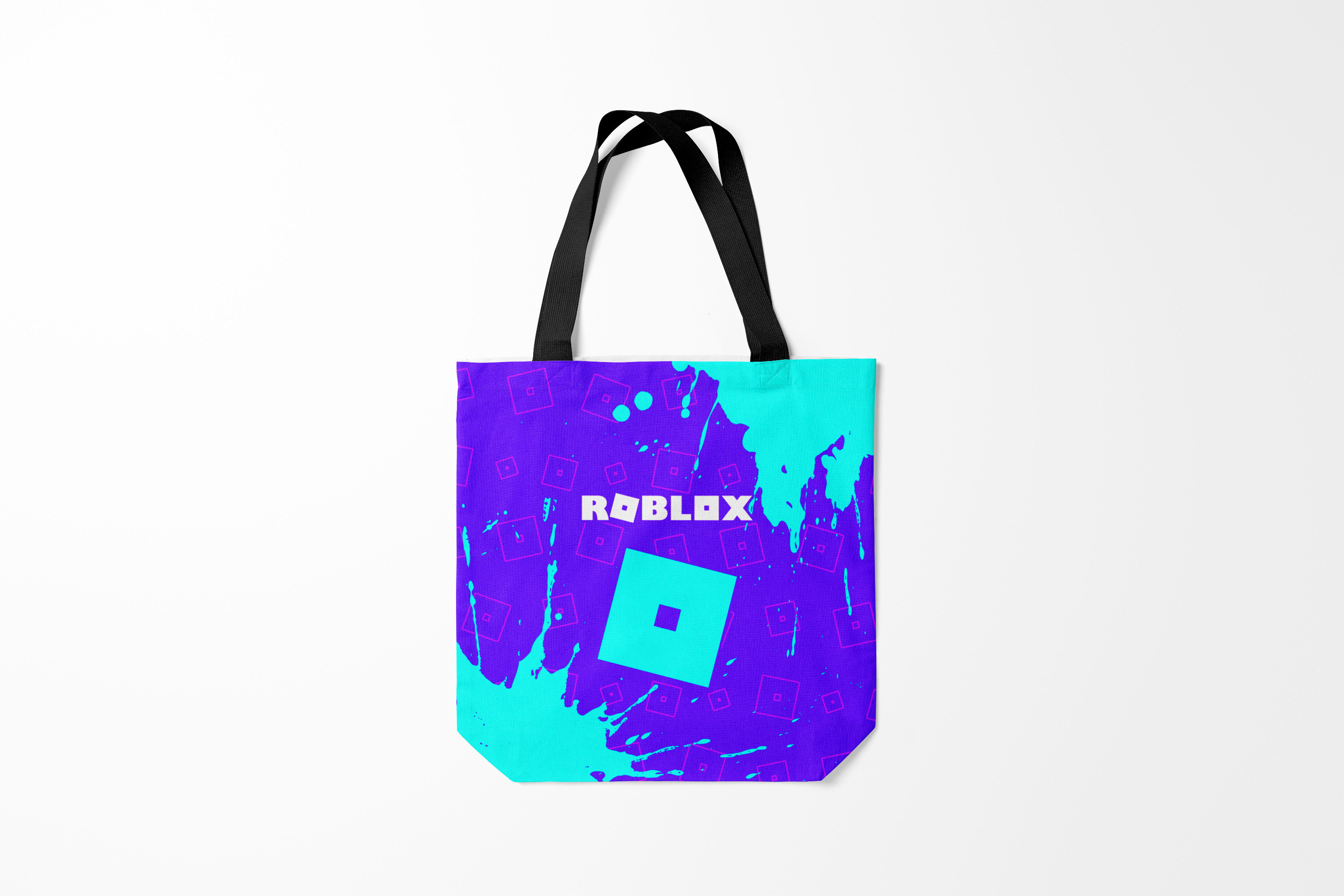 

Сумка шoппер унисекс Burnettie Roblox РОБЛОКС, фиолетовый, Roblox РОБЛОКС