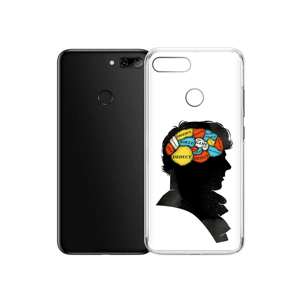 

Чехол MyPads Tocco для Alcatel 1S темный рисунок (PT227137.662.640), Прозрачный, Tocco