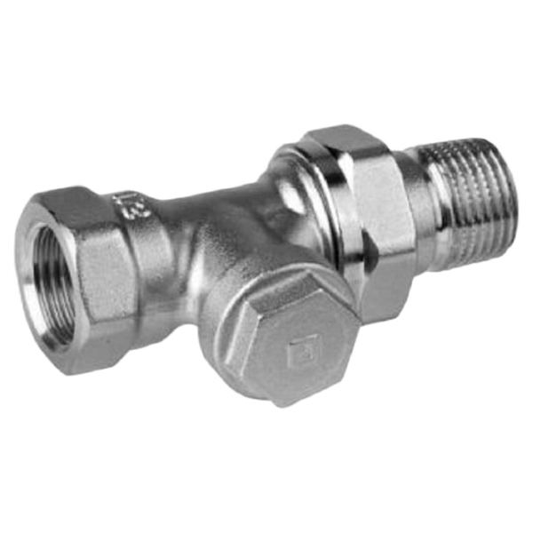 

Honeywell Home Вентиль для рад. 3/4 прям. ниж. никел. бронза конус Kvs 1.45, PN10 V2420D0