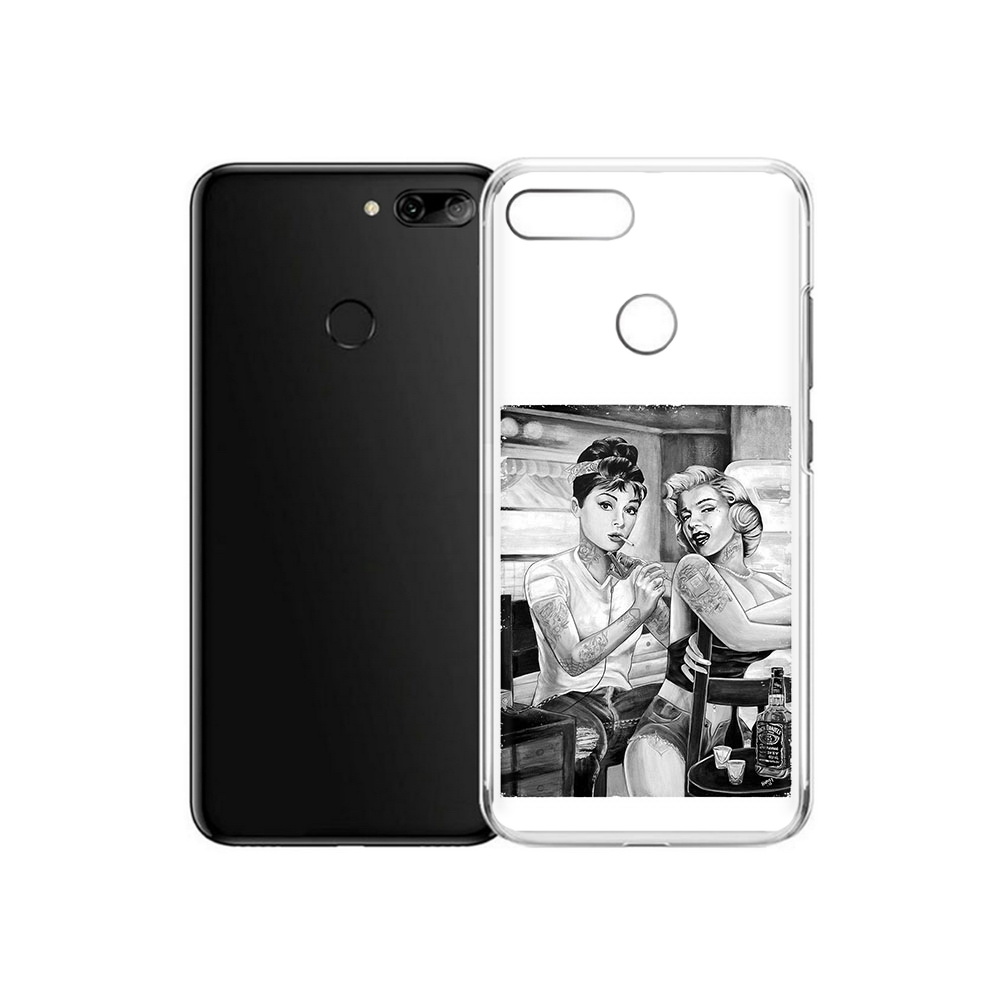 

Чехол MyPads Tocco для Alcatel 1S тату мастер (PT227137.662.637), Прозрачный, Tocco
