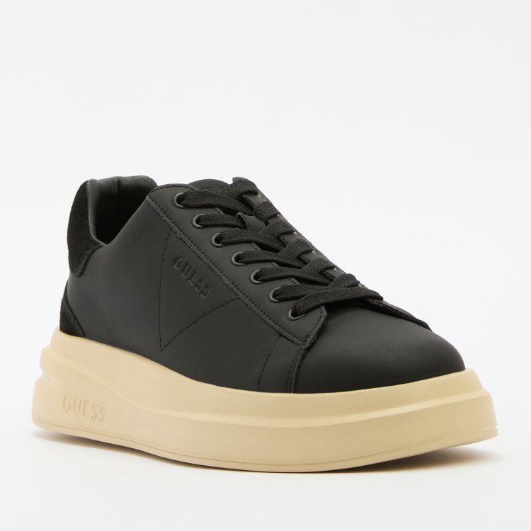 

Кеды мужские Guess FMTELBELE12 черные 41 EU, Черный, FMTELBELE12