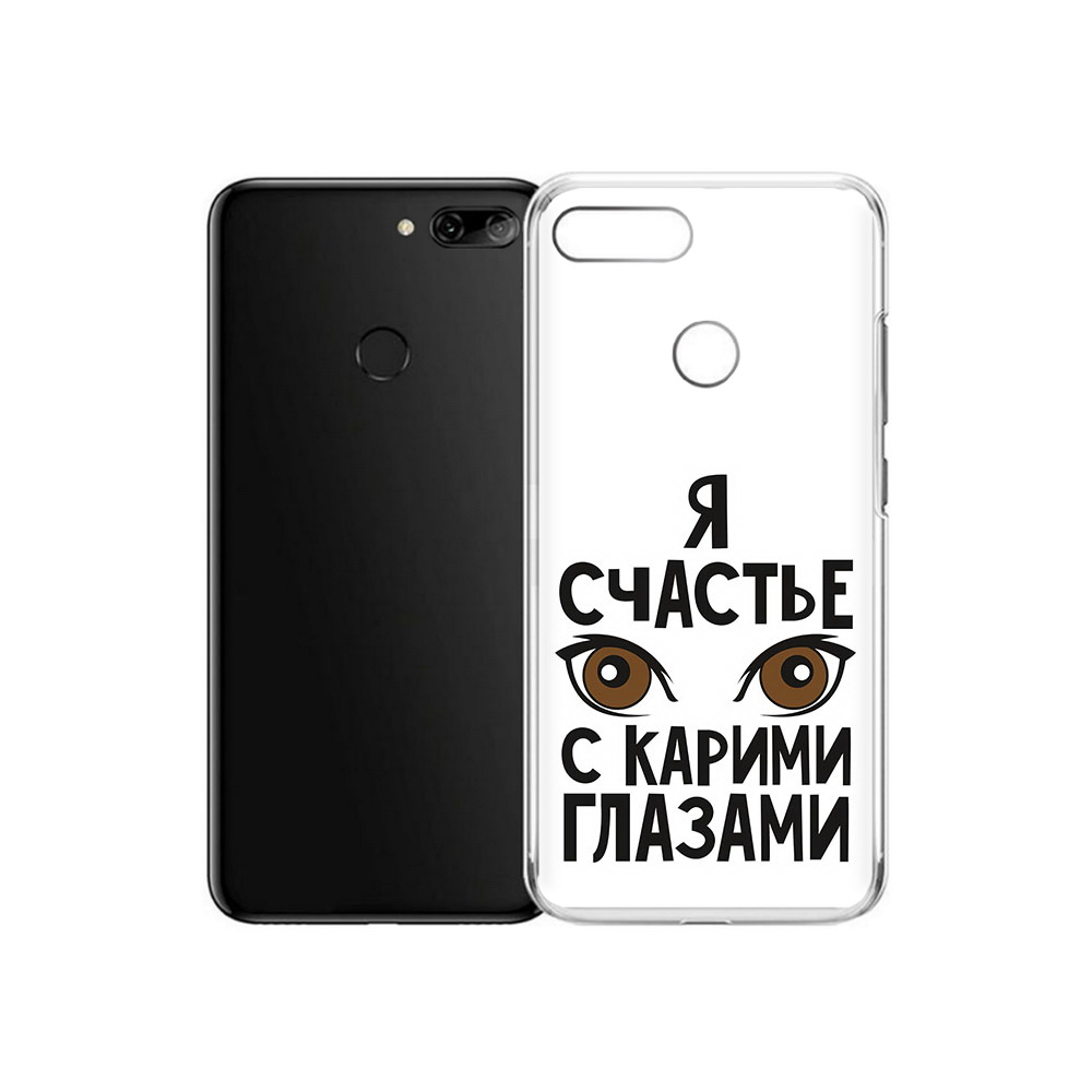 

Чехол MyPads Tocco для Alcatel 1S счастье с карими глазами (PT227137.662.634), Прозрачный, Tocco
