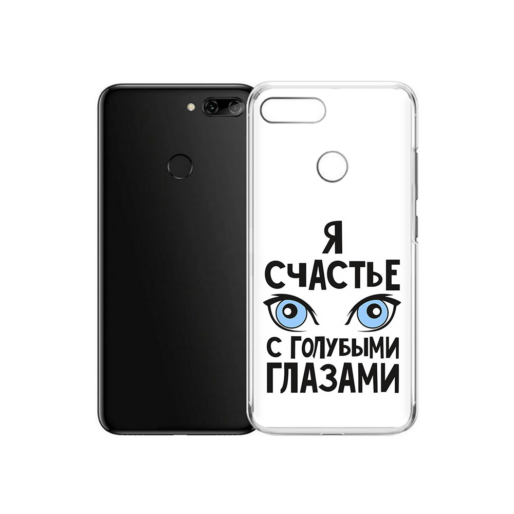 

Чехол MyPads Tocco для Alcatel 1S счастье с голубыми глазами (PT227137.662.633), Прозрачный, Tocco