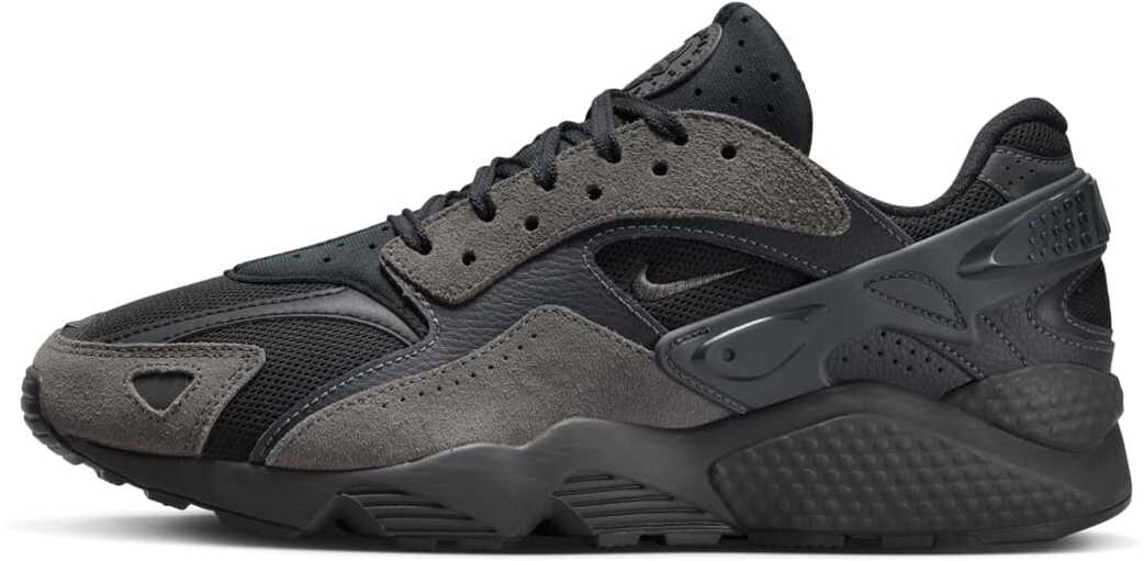 

Кроссовки мужские Nike AIR HUARACHE RUNNER черные 10.5 US, Черный, AIR HUARACHE RUNNER