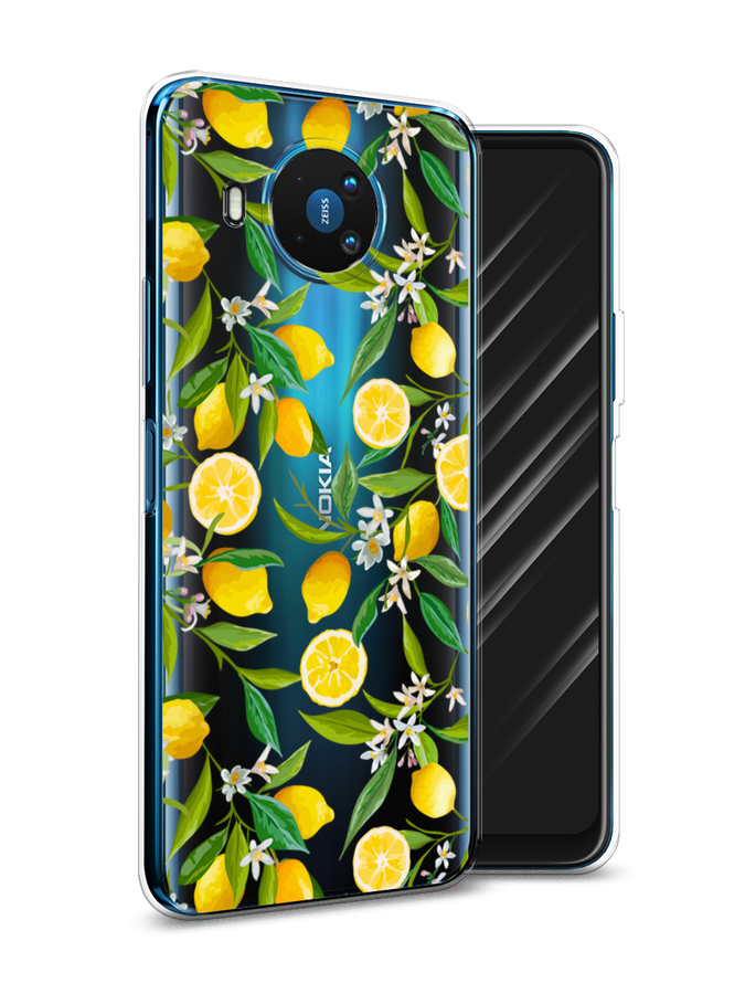 

Чехол Awog на Nokia 8.3 / Нокиа 8.3 "Сочные лимоны", Желтый;белый;зеленый, 123550-10
