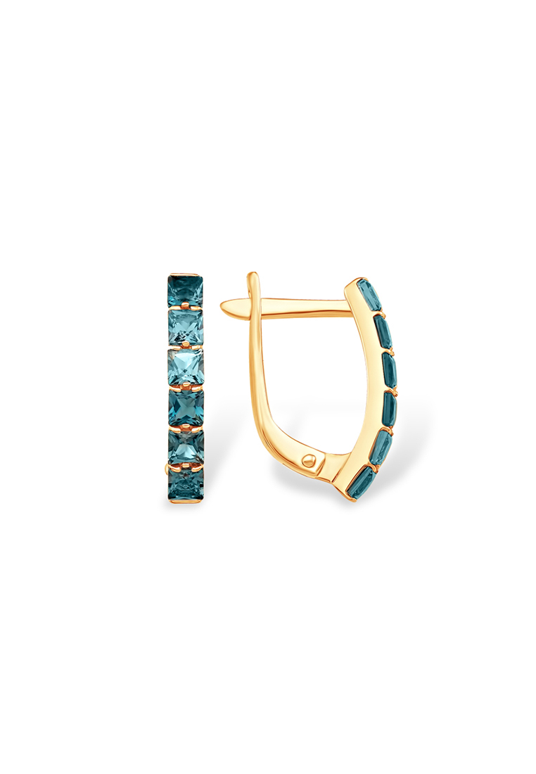 

Серьги из красного золота с топазом Kari Jewelry С10416855, С10416855