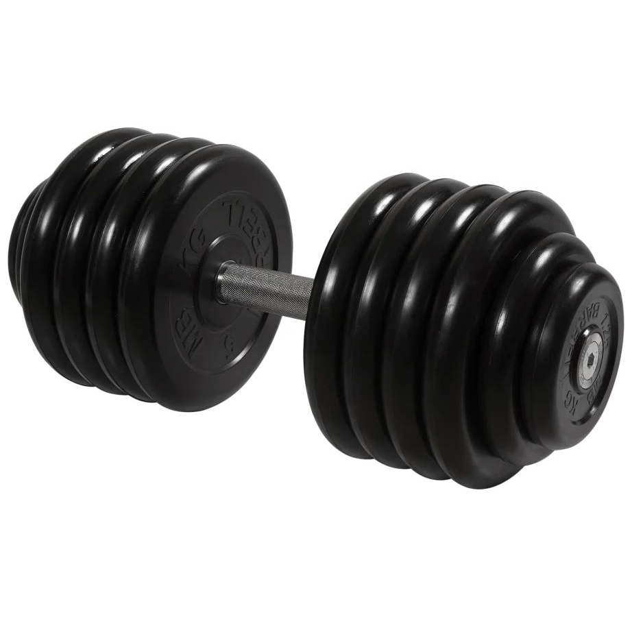 

Неразборная гантель MB Barbell Профи 1 x 48,5 кг, черный, Профи