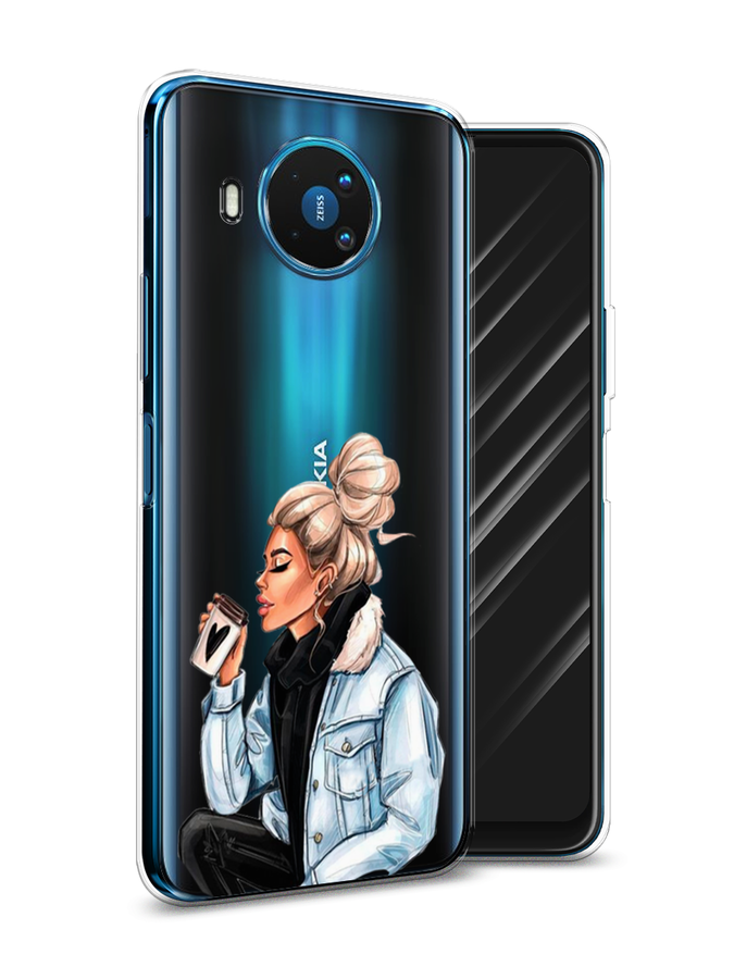 

Чехол Awog на Nokia 8.3 / Нокиа 8.3 "Cute girl", Коричневый;бежевый, 123550-7