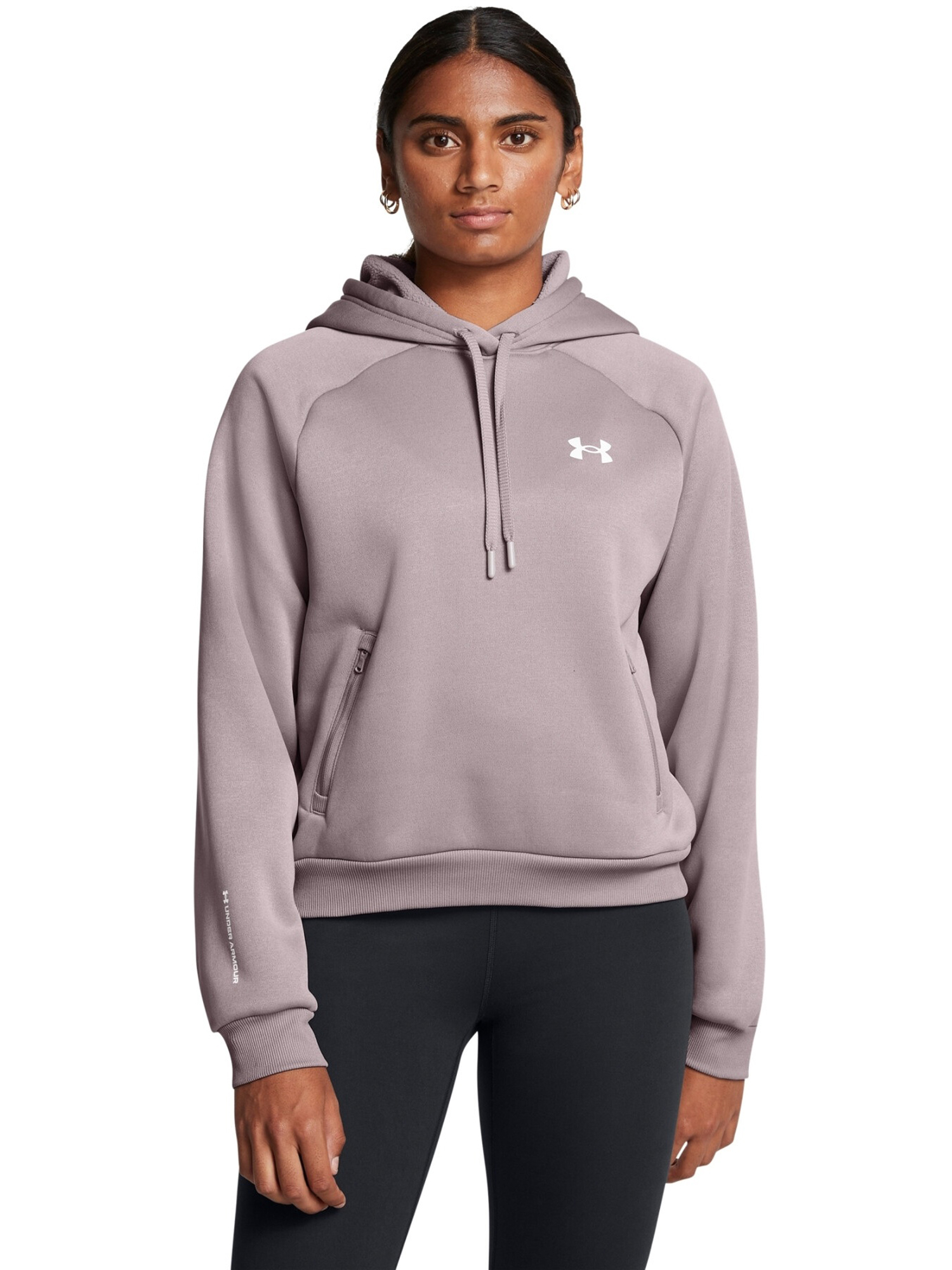 

Худи женское UNDER ARMOUR Armour Fleece серое LG, Серый, Armour Fleece