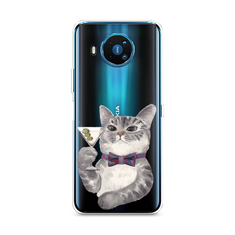

Чехол Awog "Кот джентльмен" для Nokia 8.3