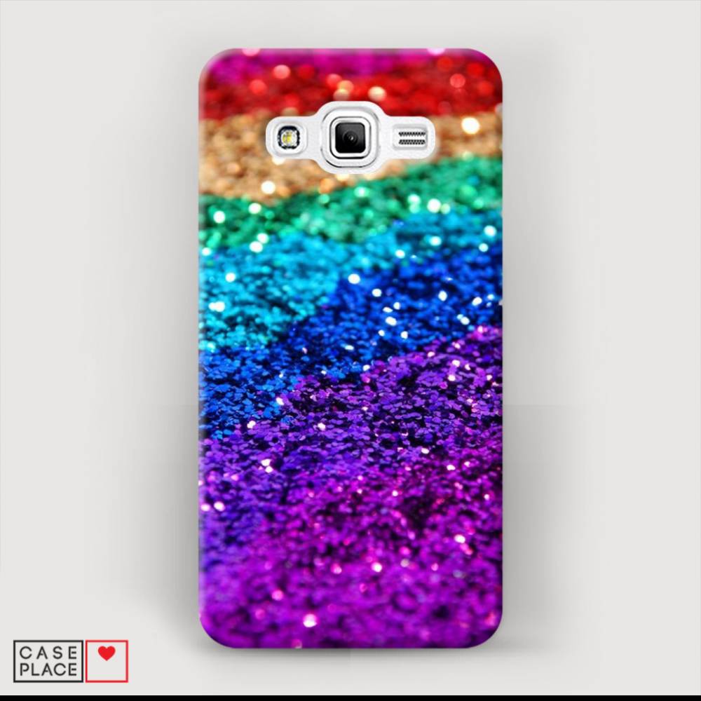 

Чехол Awog "Блестящая радуга рисунок" для Samsung Galaxy J2 Prime 2016, 22320-2