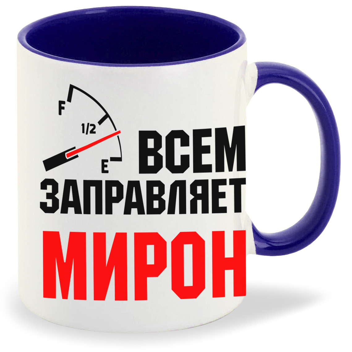 

Кружка CoolPodarok Кружка именная Всем заправляет Мирон, Кружка именная Всем заправляет Мирон