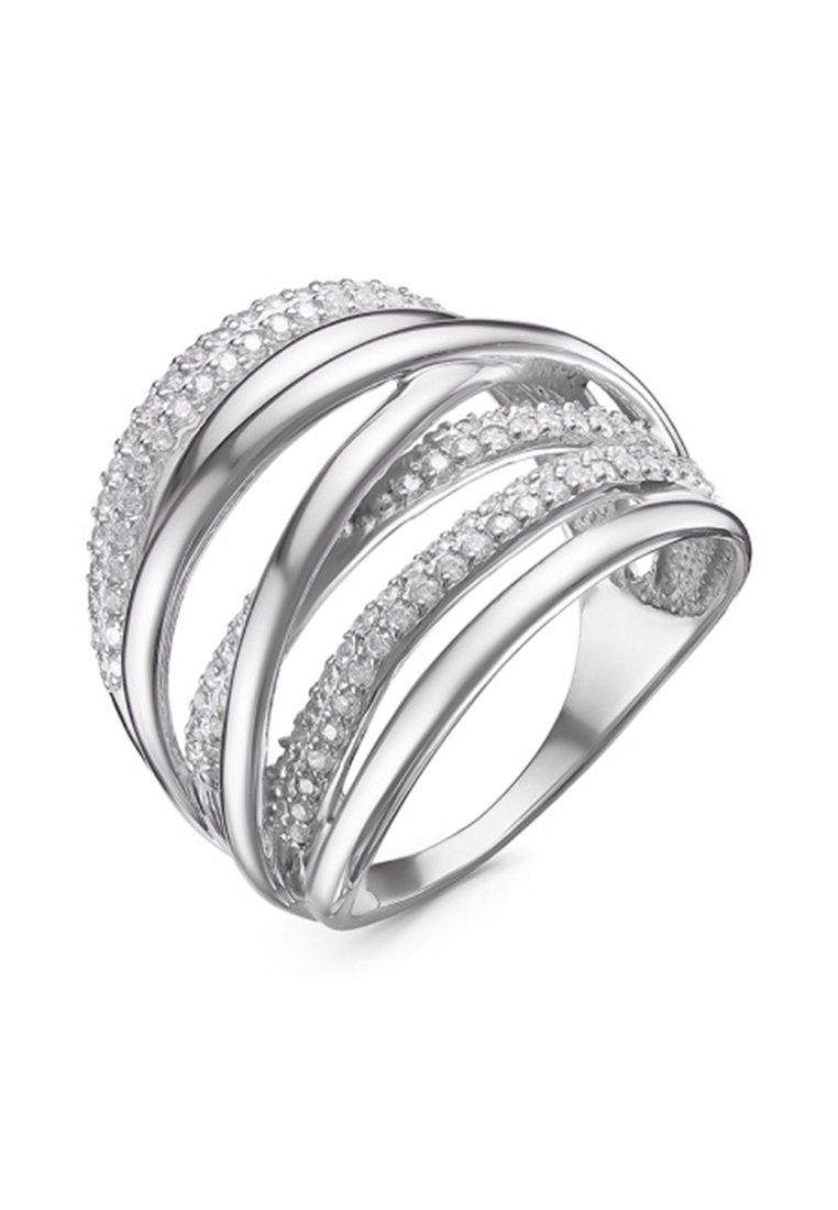 

Кольцо из серебра с фианитом р. , Kari Jewelry с118006, с118006