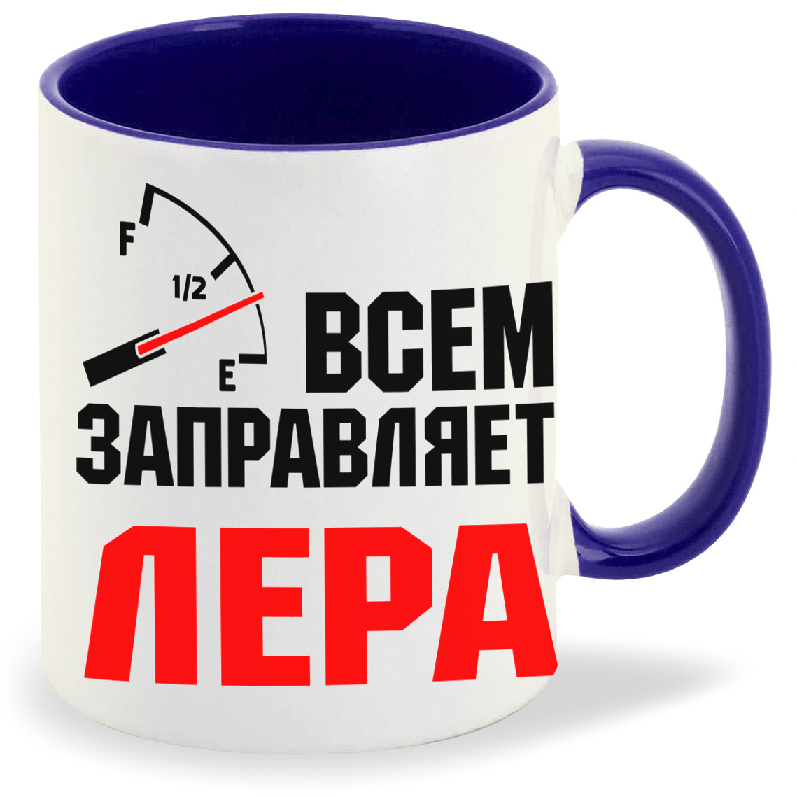 фото Кружка coolpodarok кружка именная всем заправляет лера