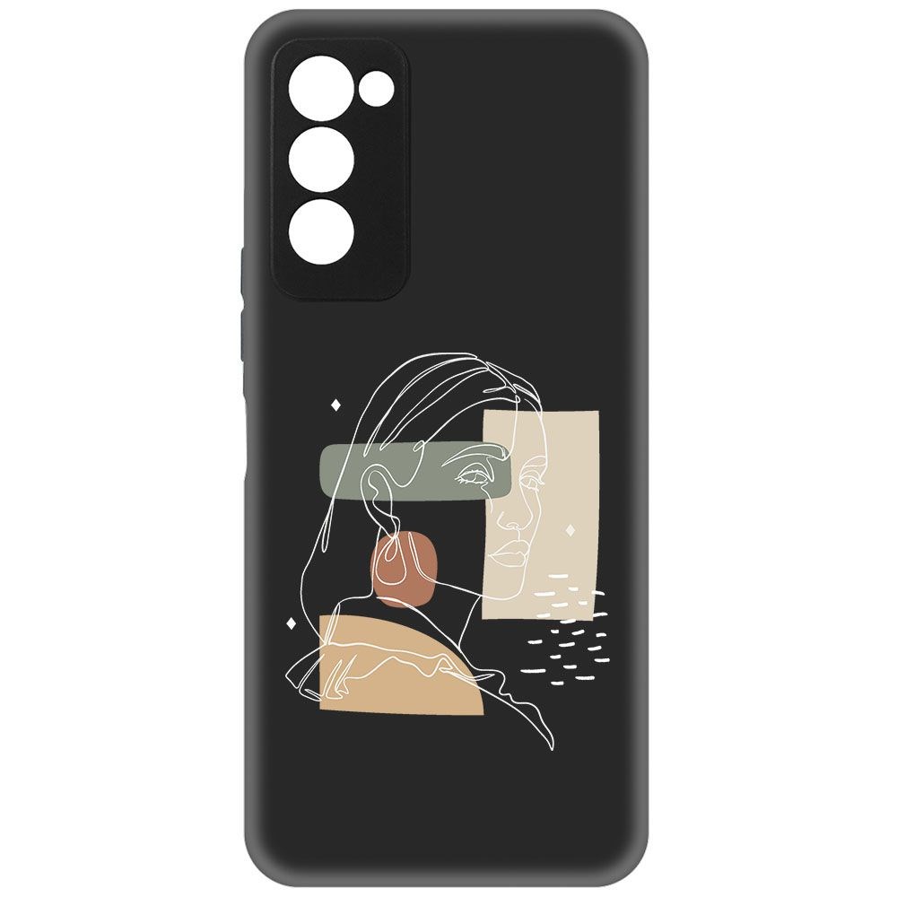 

Чехол-накладка Krutoff Soft Case Уверенность для TECNO Camon 18 черный