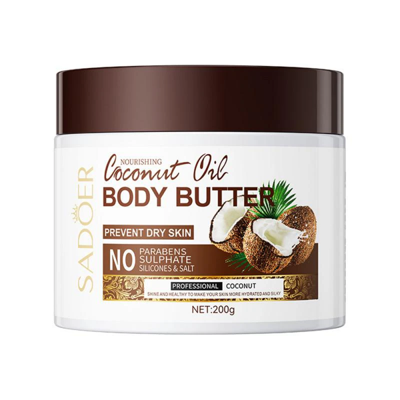 Масло-баттер для тела Sadoer с кокосом Nourishing Coconut Oil Body Butter 200 мл