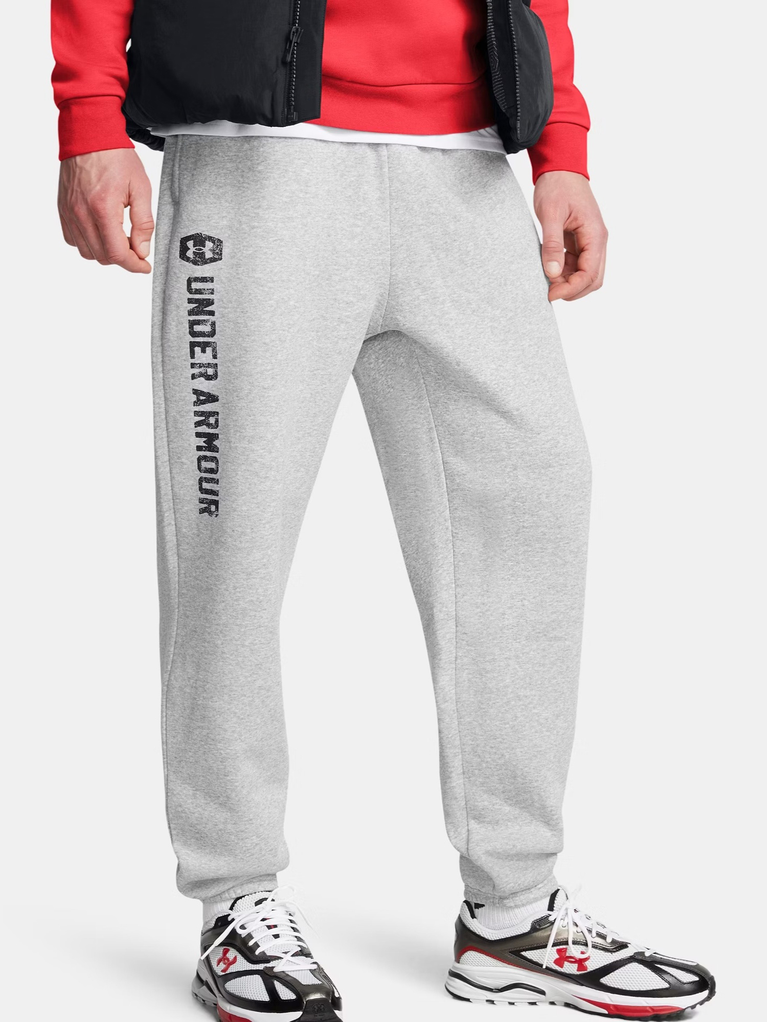 Спортивные брюки мужские UNDER ARMOUR Icon Fleece 247 серые M 8590₽