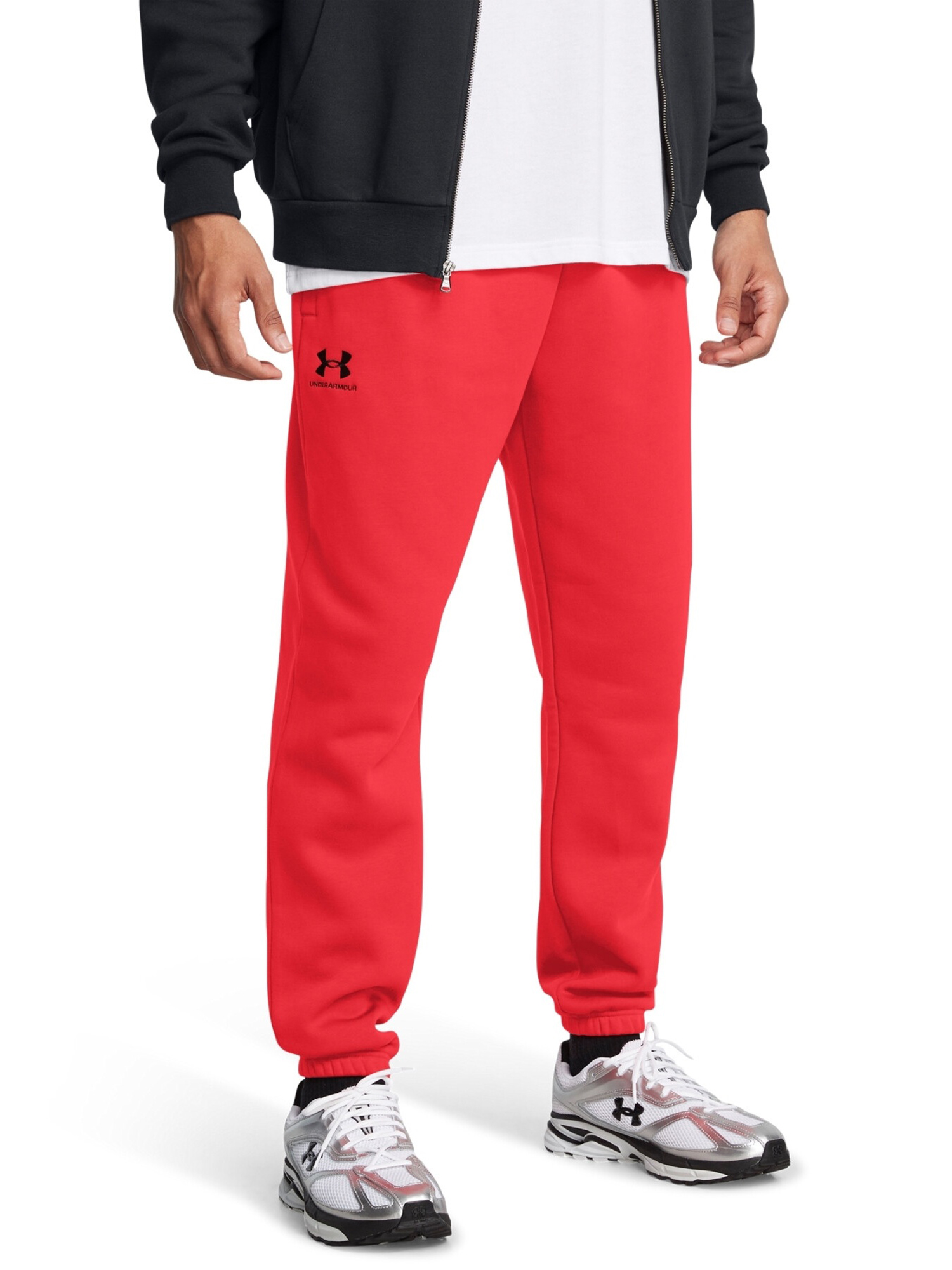 

Спортивные брюки мужские UNDER ARMOUR Icon Fleece красные XL, Красный, Icon Fleece