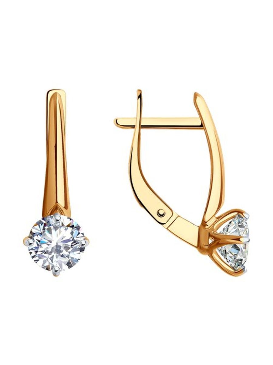 

Серьги из золота TEO MAORI 851-120-01794-1, фианит, 851-120-01794-1