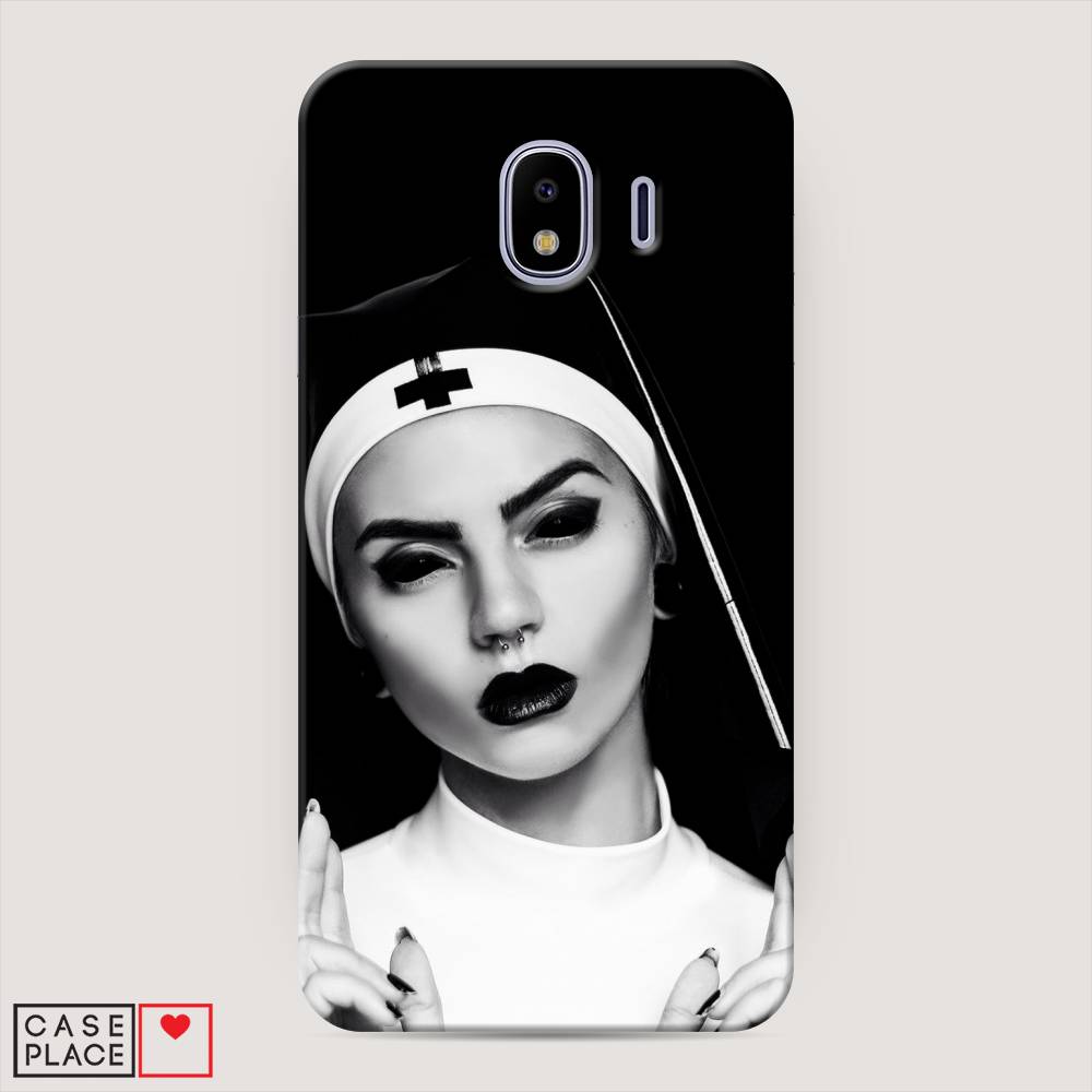 

Чехол Awog "Черная монашка" для Samsung Galaxy J4, 26420-7