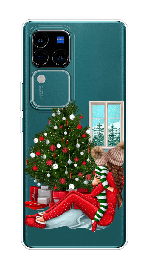 

Чехол на Vivo V30 Pro/S18 Pro "Новый год с мамой", Красный;зеленый;голубой, 2610050-1
