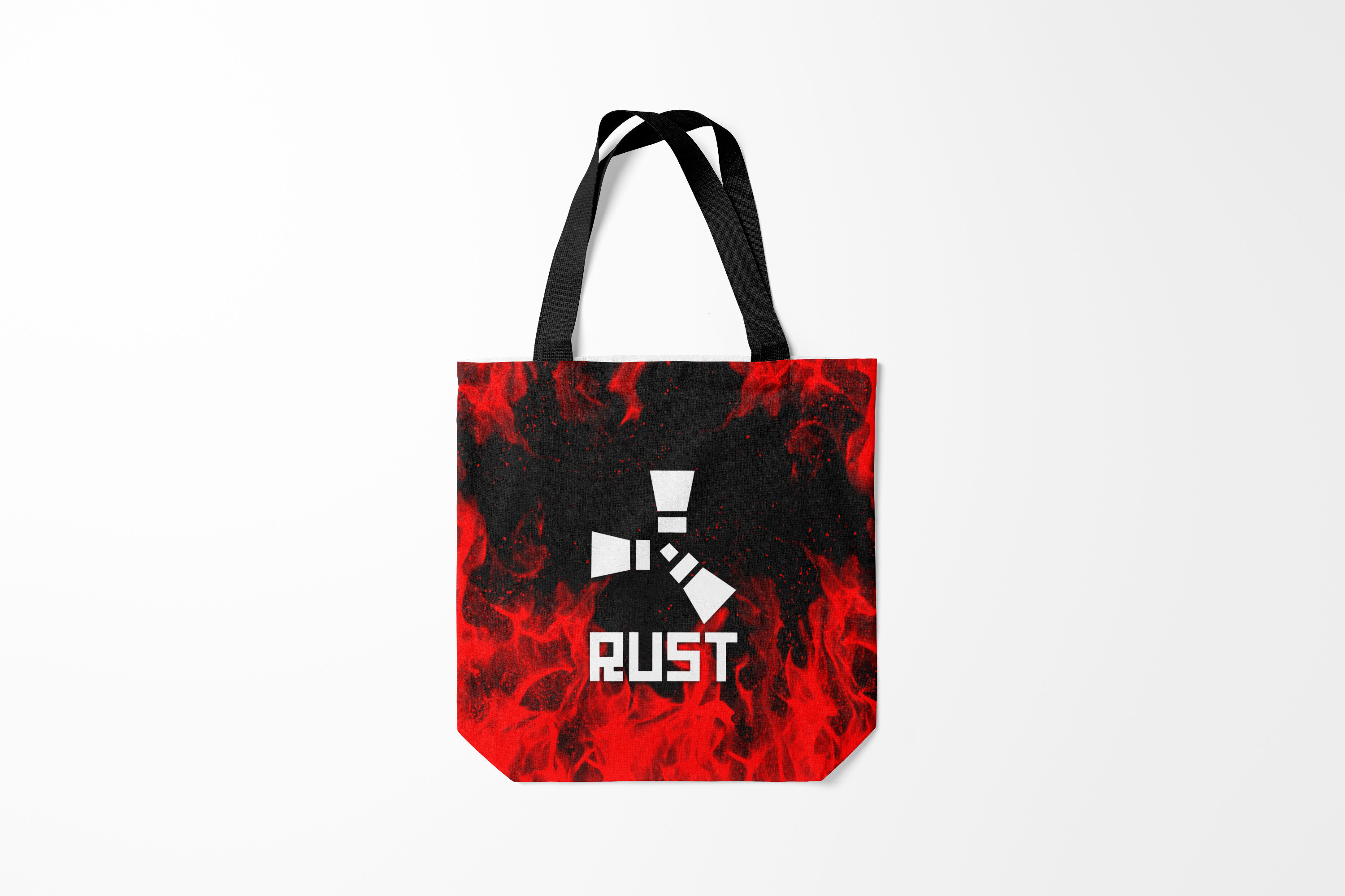 

Сумка шoппер унисекс Burnettie Rust, черный, Rust