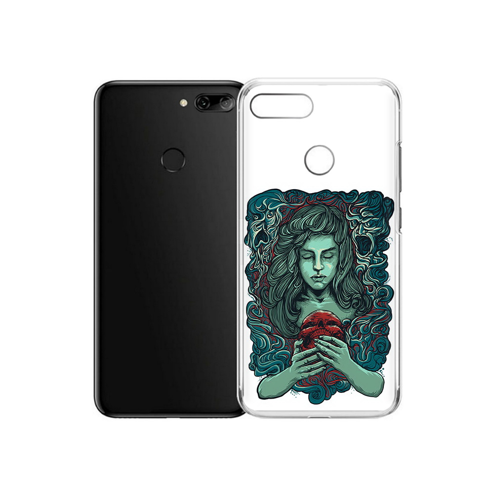 

Чехол MyPads Tocco для Alcatel 1S спящая девушка (PT227137.662.619), Прозрачный, Tocco