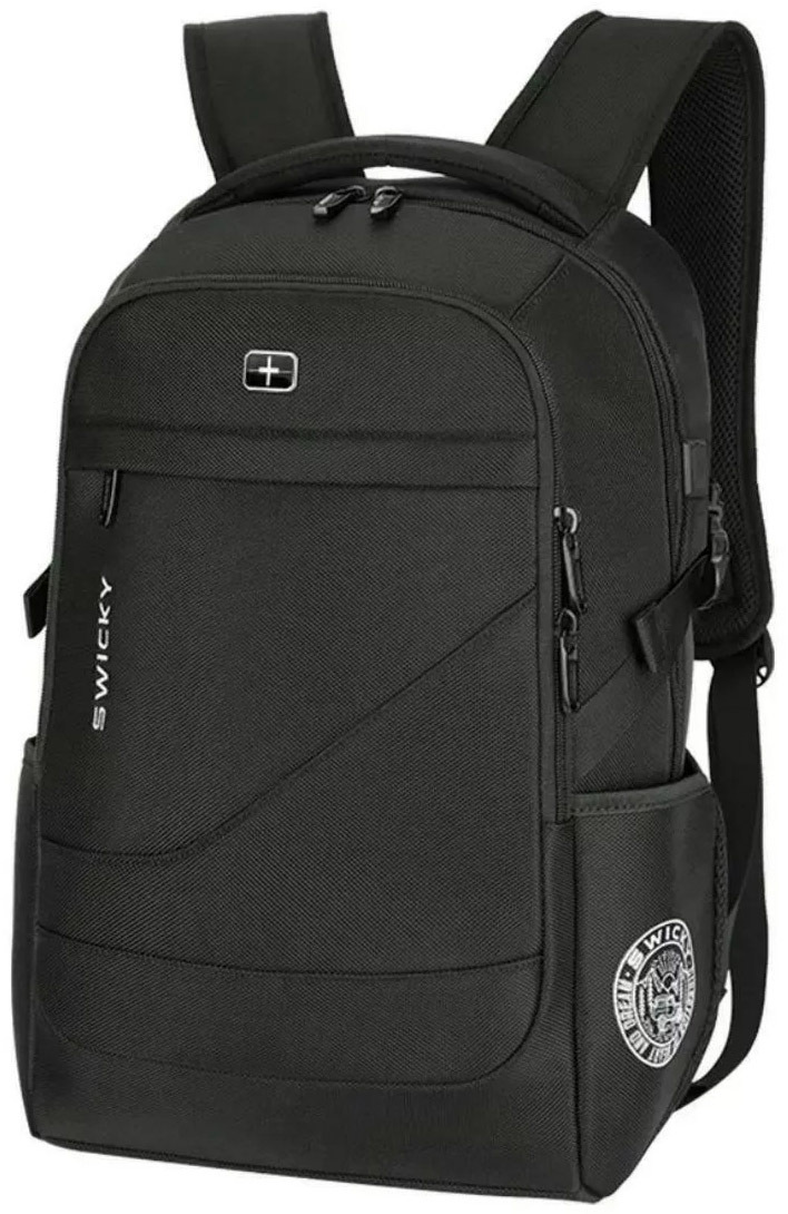 

Рюкзак для ноутбука мужской Swicky 88092-49 15,6" черный, 88092-49