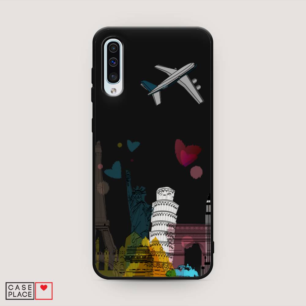 

Чехол Awog на Samsung Galaxy A50/A30S "Самолет путешествий", Разноцветный, 27752-1