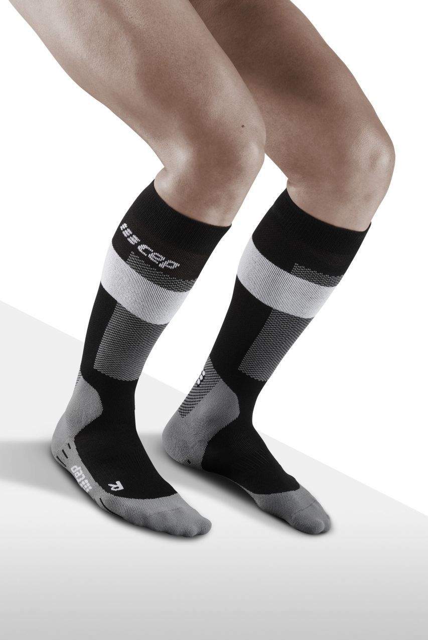 Гетры мужские CEP Compression Merino knee socks черные V 5999₽