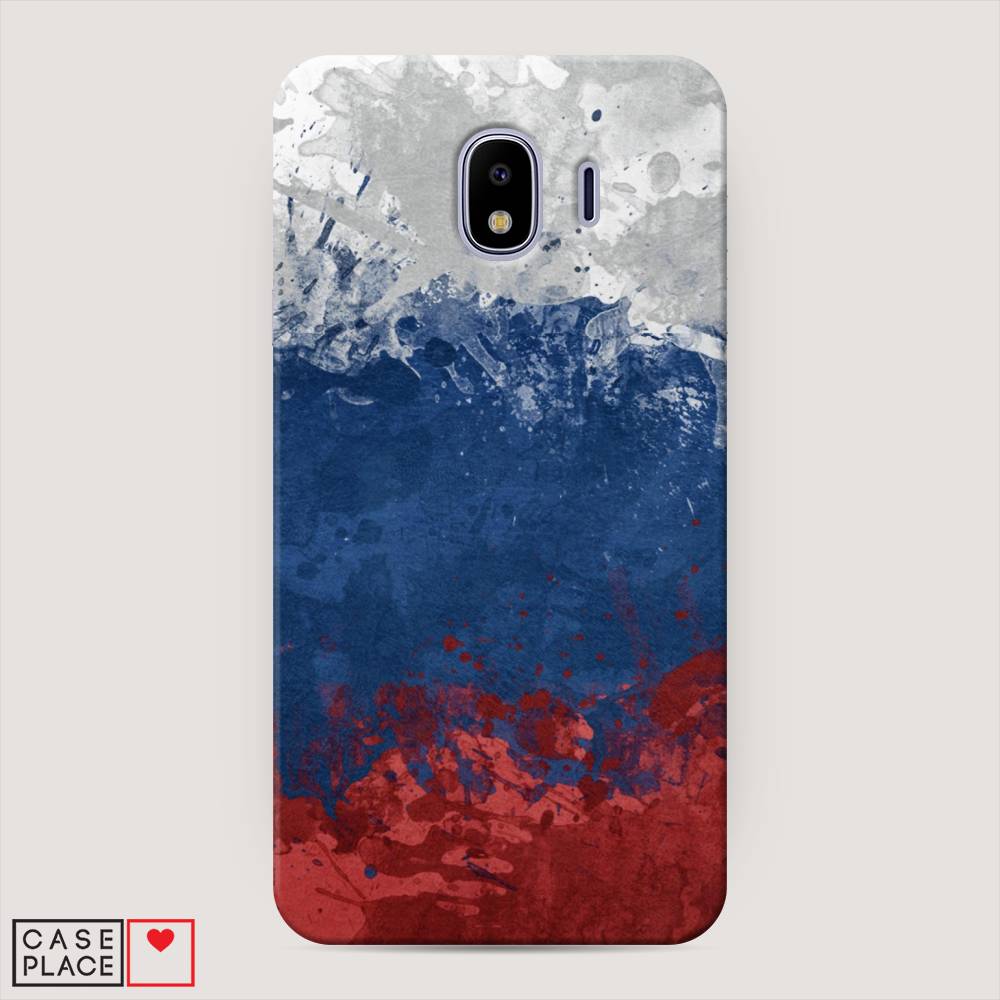 

Чехол Awog "Флаг России неровный" для Samsung Galaxy J4, 26420-4