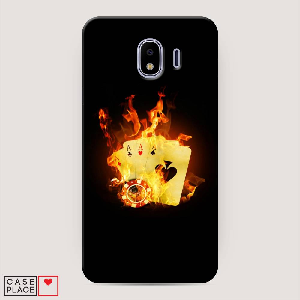 

Чехол Awog "Горящие карты" для Samsung Galaxy J4, 26420-7