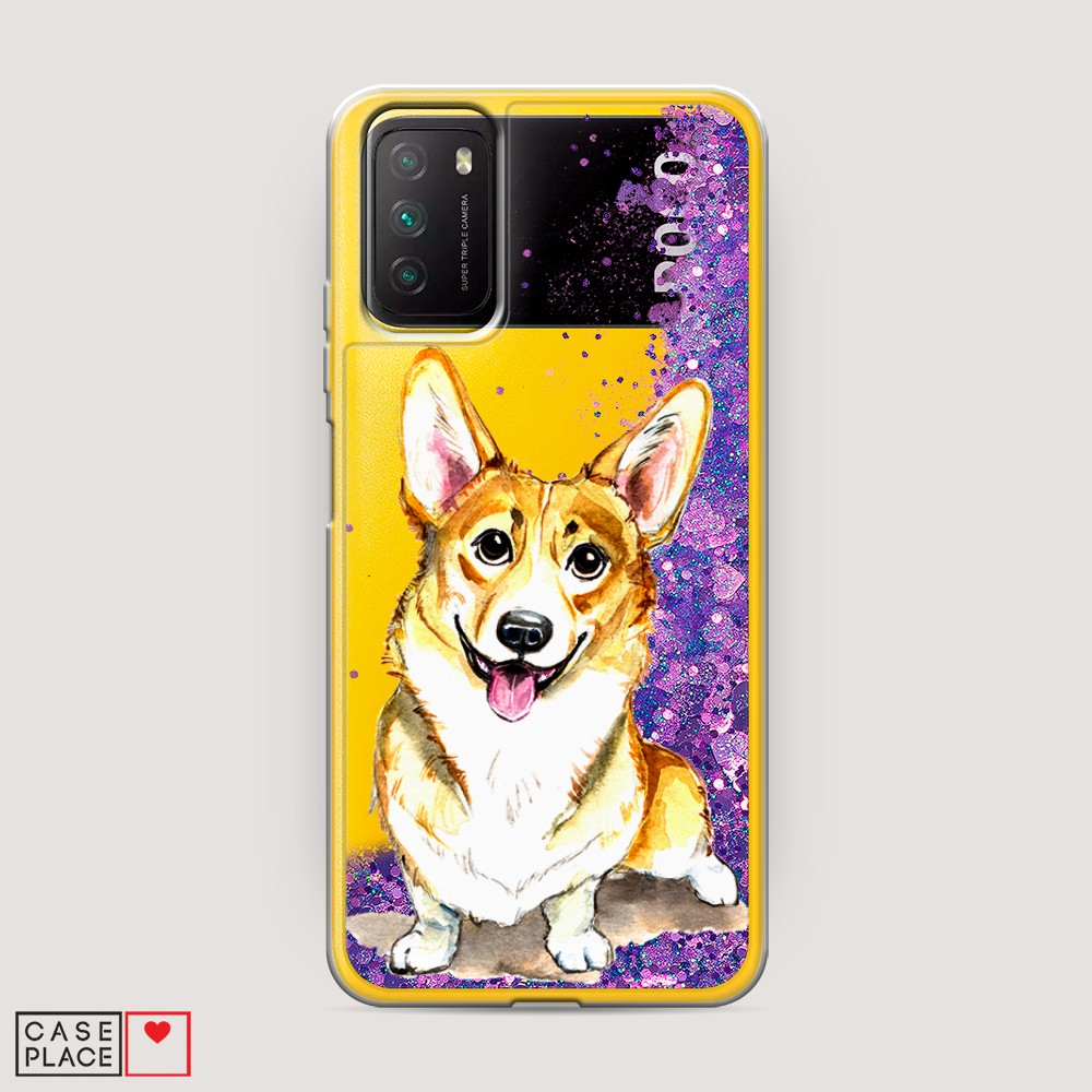 

Чехол Awog на Poco M3 "Малыш корги", Разноцветный, 39592-1