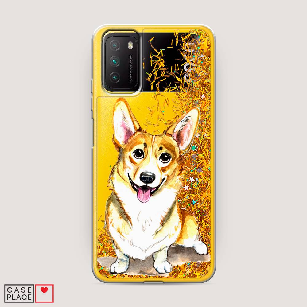 

Чехол Awog на Poco M3 "Малыш корги", Разноцветный, 39590-1