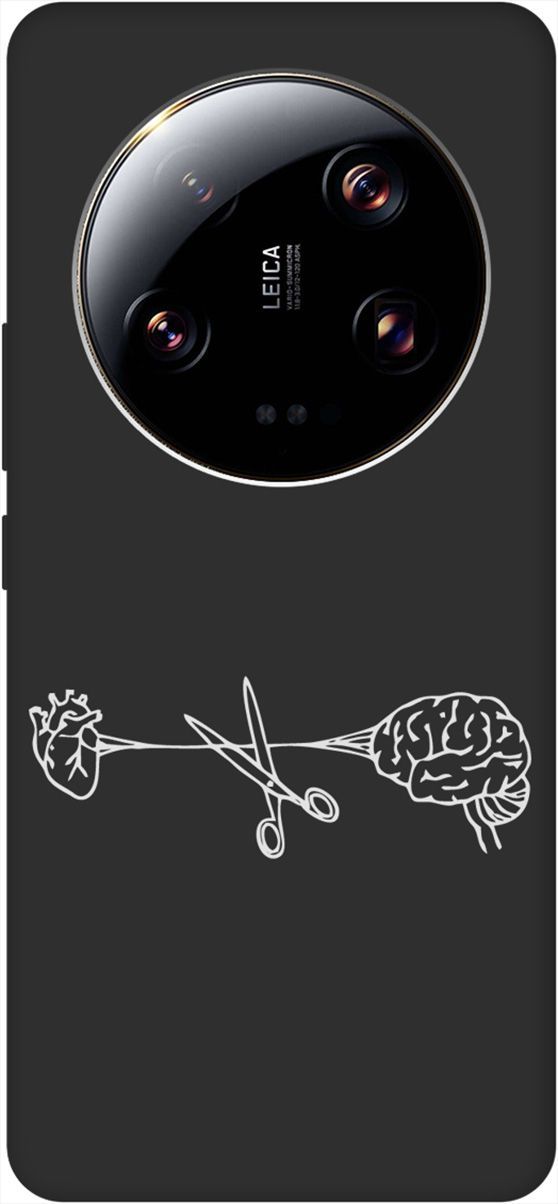

Чехол на Xiaomi 13 Ultra с 3D принтом "Cut It W" черный, Черный;белый, 159655