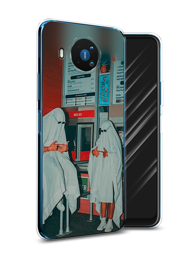 

Чехол Awog на Nokia 8.3 / Нокиа 8.3 "Chillin Killin", Красный, 123550-9