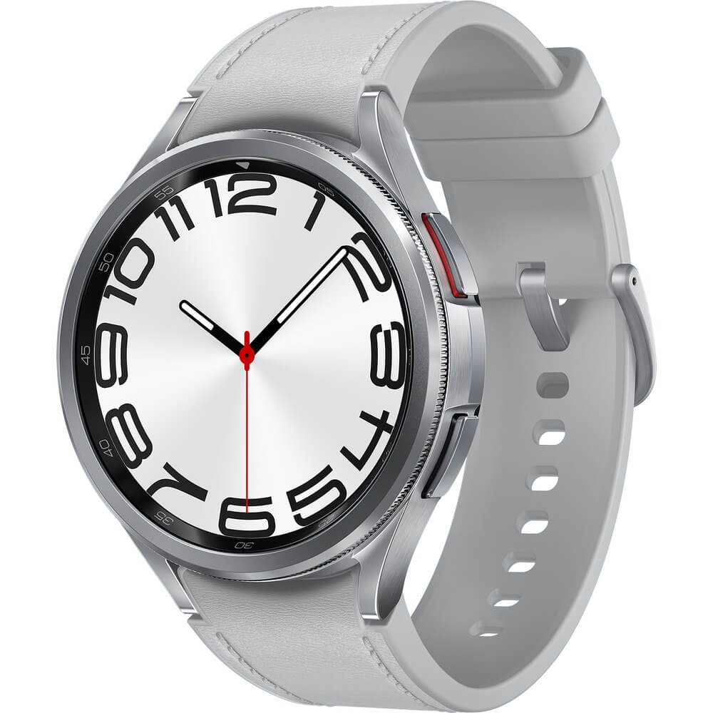 

Смарт-часы Samsung Galaxy Watch 6 серебристый (47мм), Galaxy Watch6