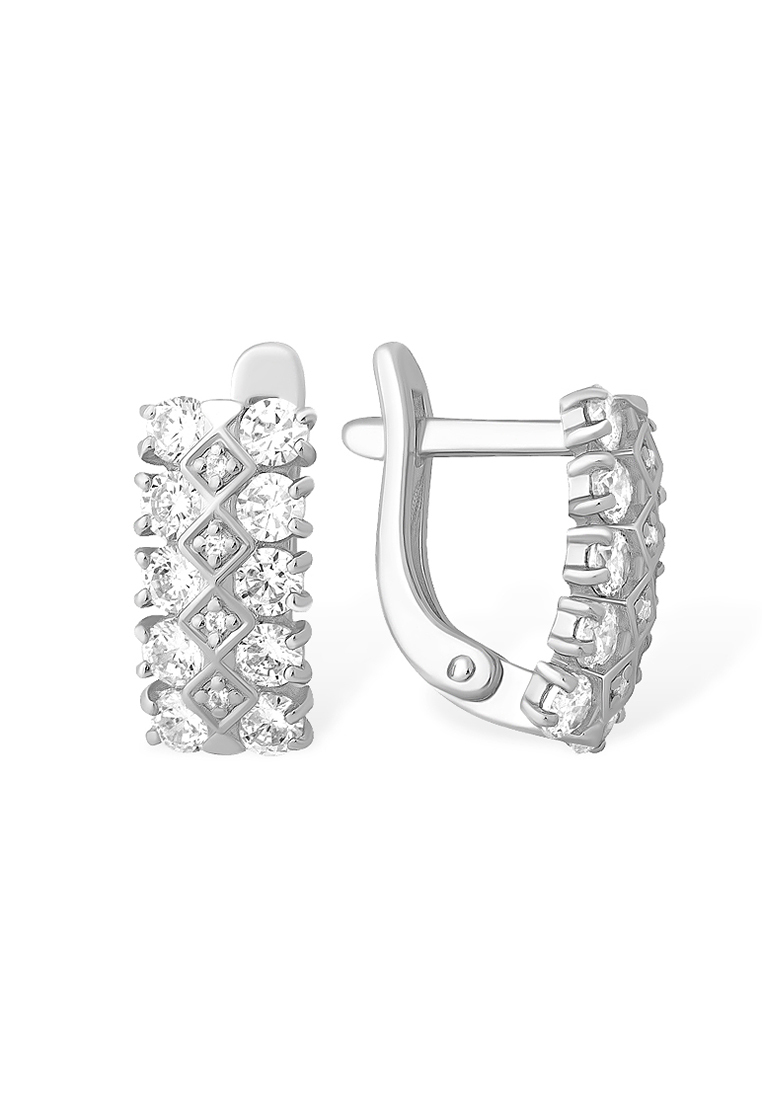 

Серьги из серебра с фианитом Kari Jewelry 1210016403-501, 1210016403-501