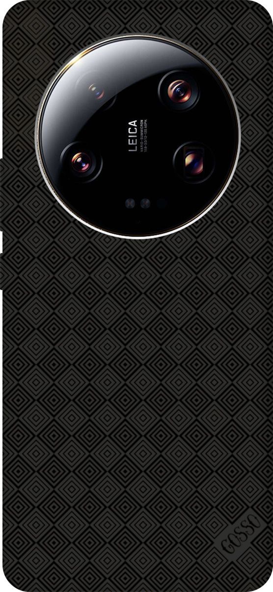 

Чехол на Xiaomi 13 Ultra с 3D принтом "Magic Squares" черный, 159654