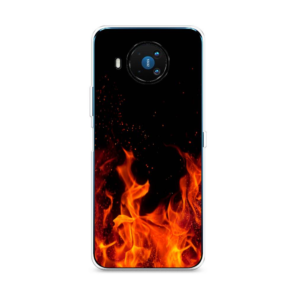 фото Чехол awog "все в огне" для nokia 8.3