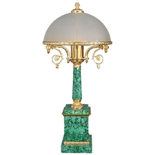 

Лампа настольная "Малахит"