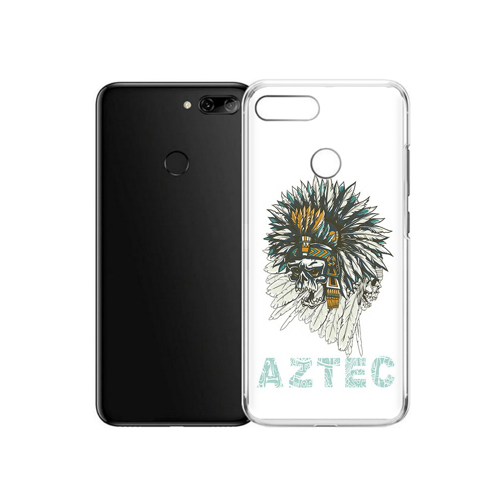 

Чехол MyPads Tocco для Alcatel 1S скелет индеец (PT227137.662.602), Прозрачный, Tocco