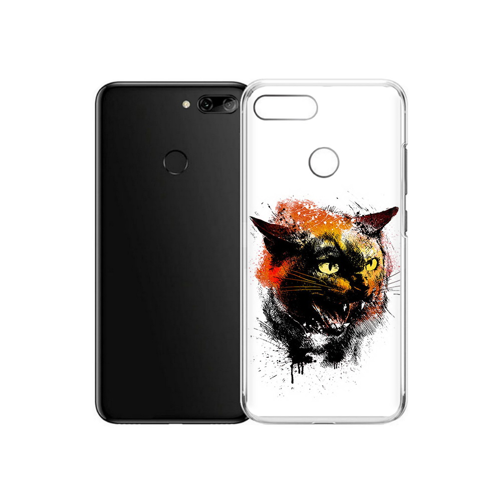 

Чехол MyPads Tocco для Alcatel 1S сиамский кот (PT227137.662.598), Прозрачный, Tocco