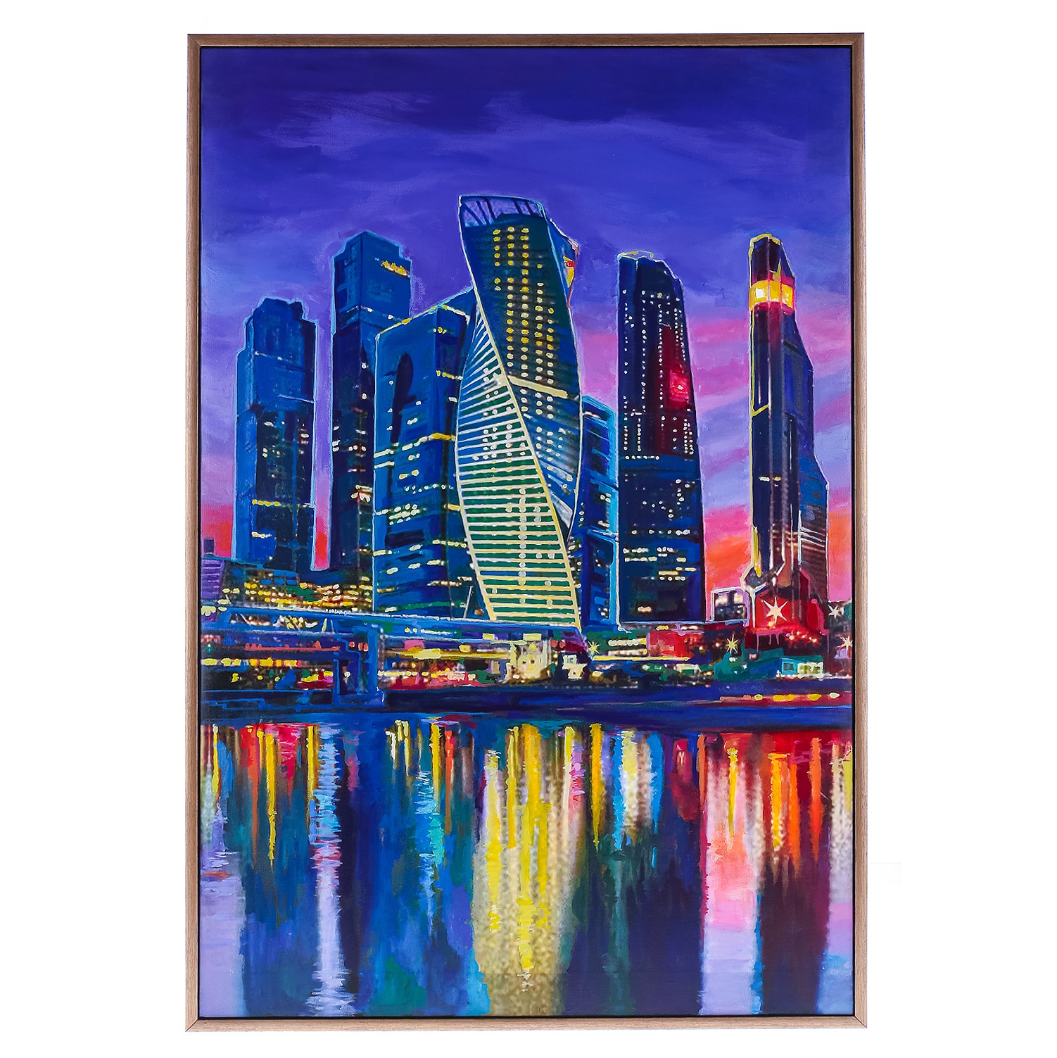 

Картина "Москва-Сити" 60х90 см