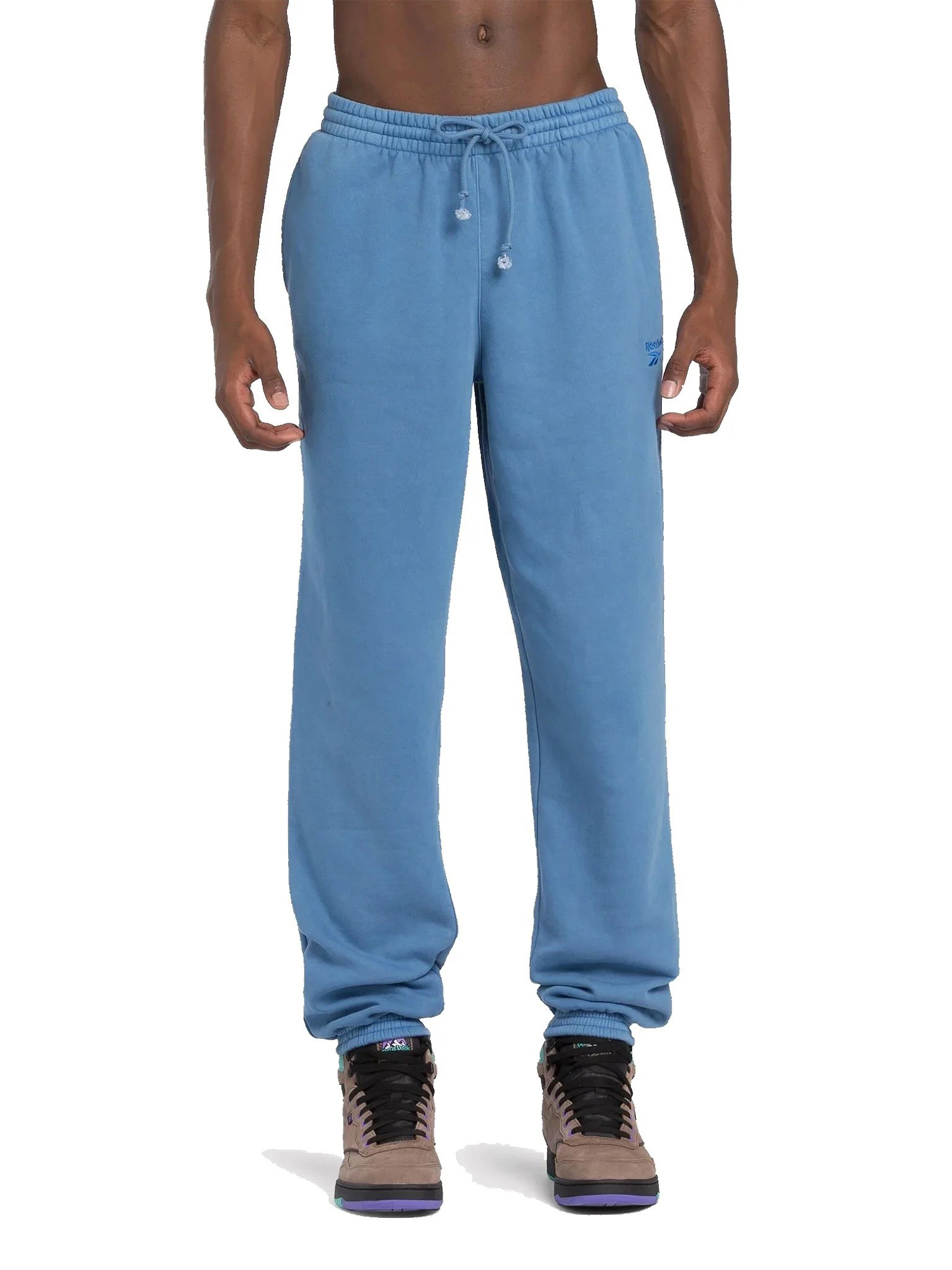

Спортивные брюки мужские Reebok Identity Washed Joggers 100205488 голубые S, Голубой, Identity Washed Joggers