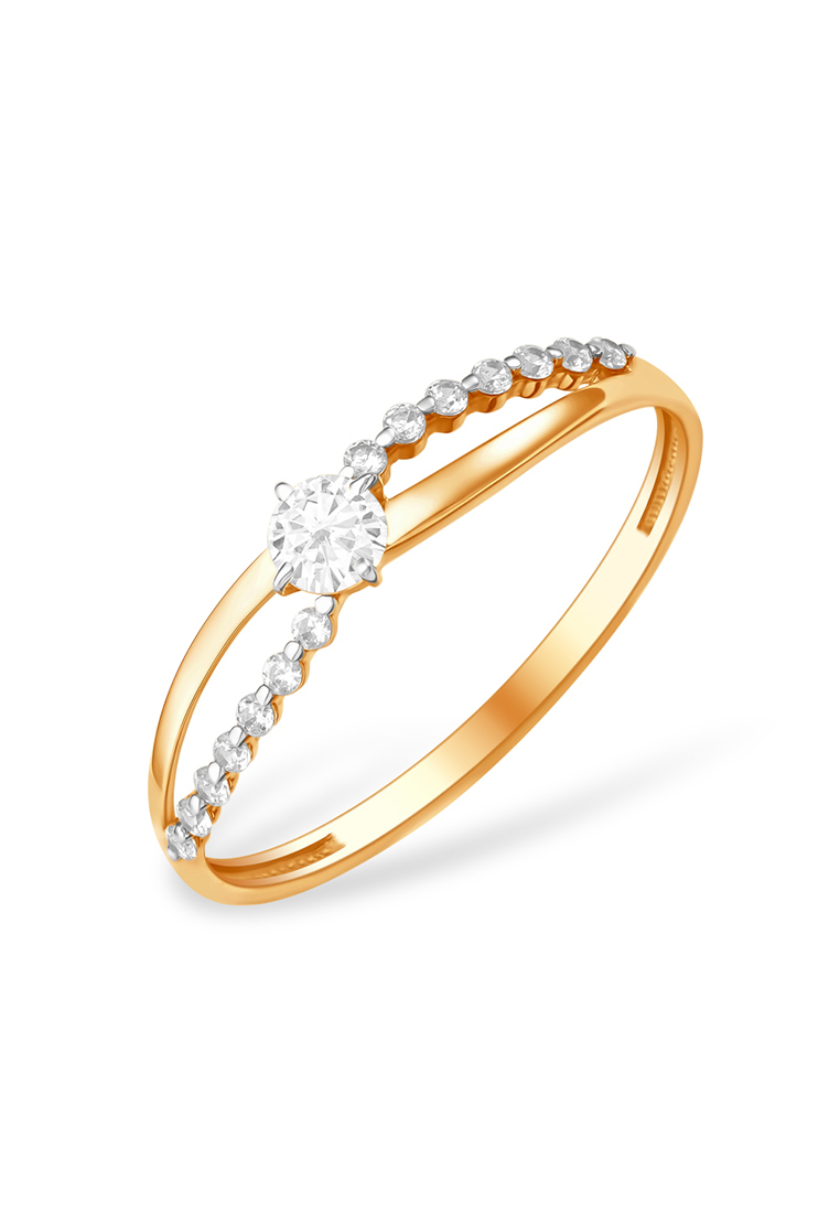 

Кольцо из золота р.  Kari Jewelry К13217209, фианит, К13217209